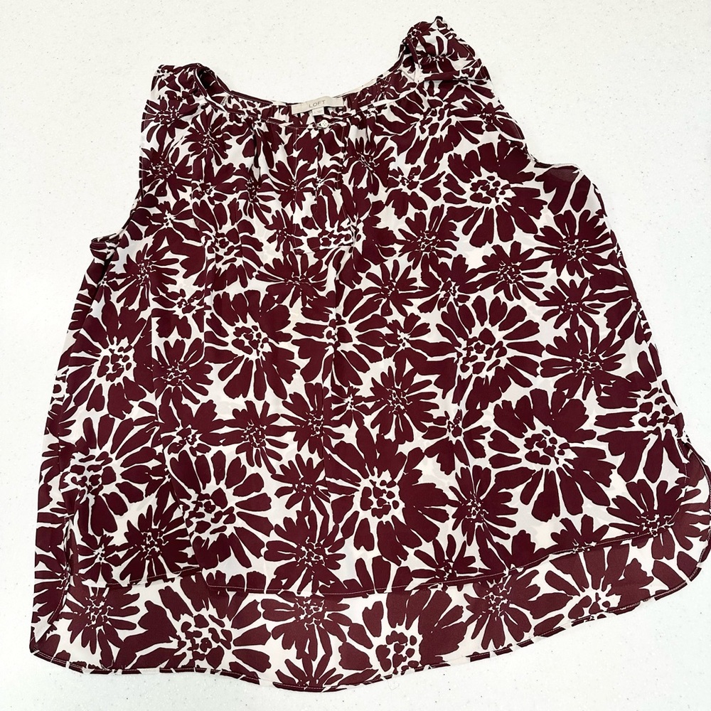 Loft Flutter Sleeve Swing Top
